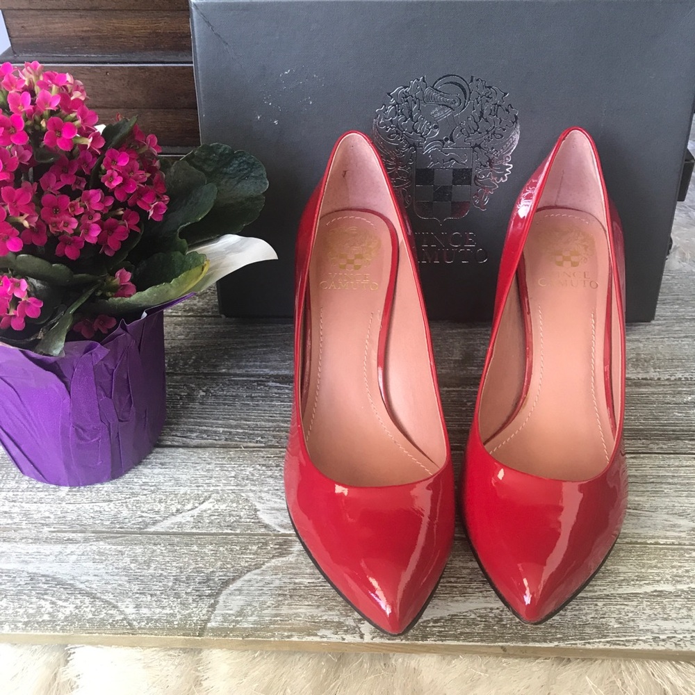 Vince Camuto Patent Leather Pumps - 6.5